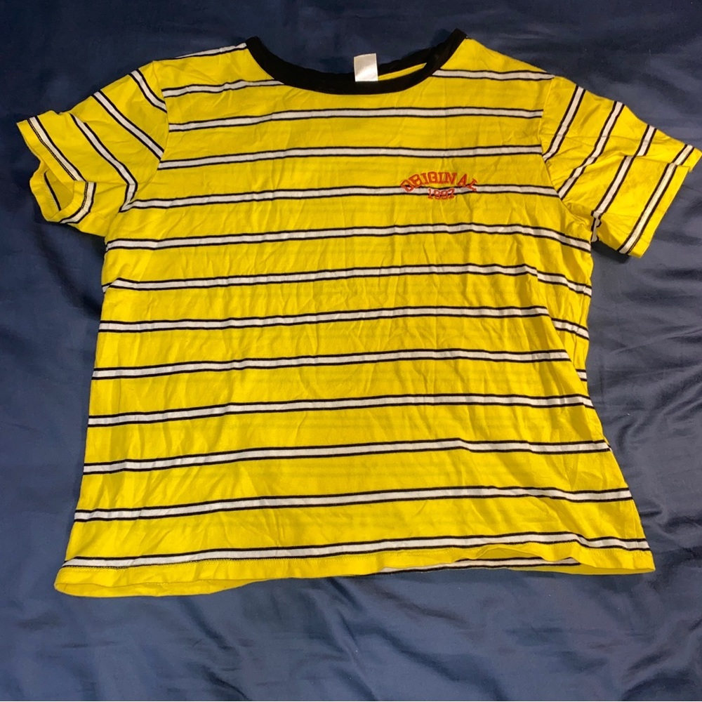 h&m striped shirt